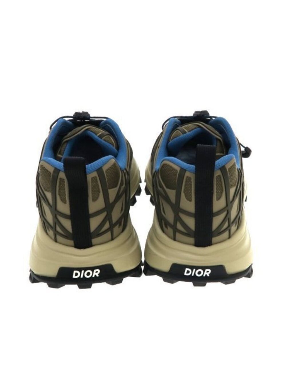 Dior Christian Sneakers Khaki 43 - Picture 3 of 9